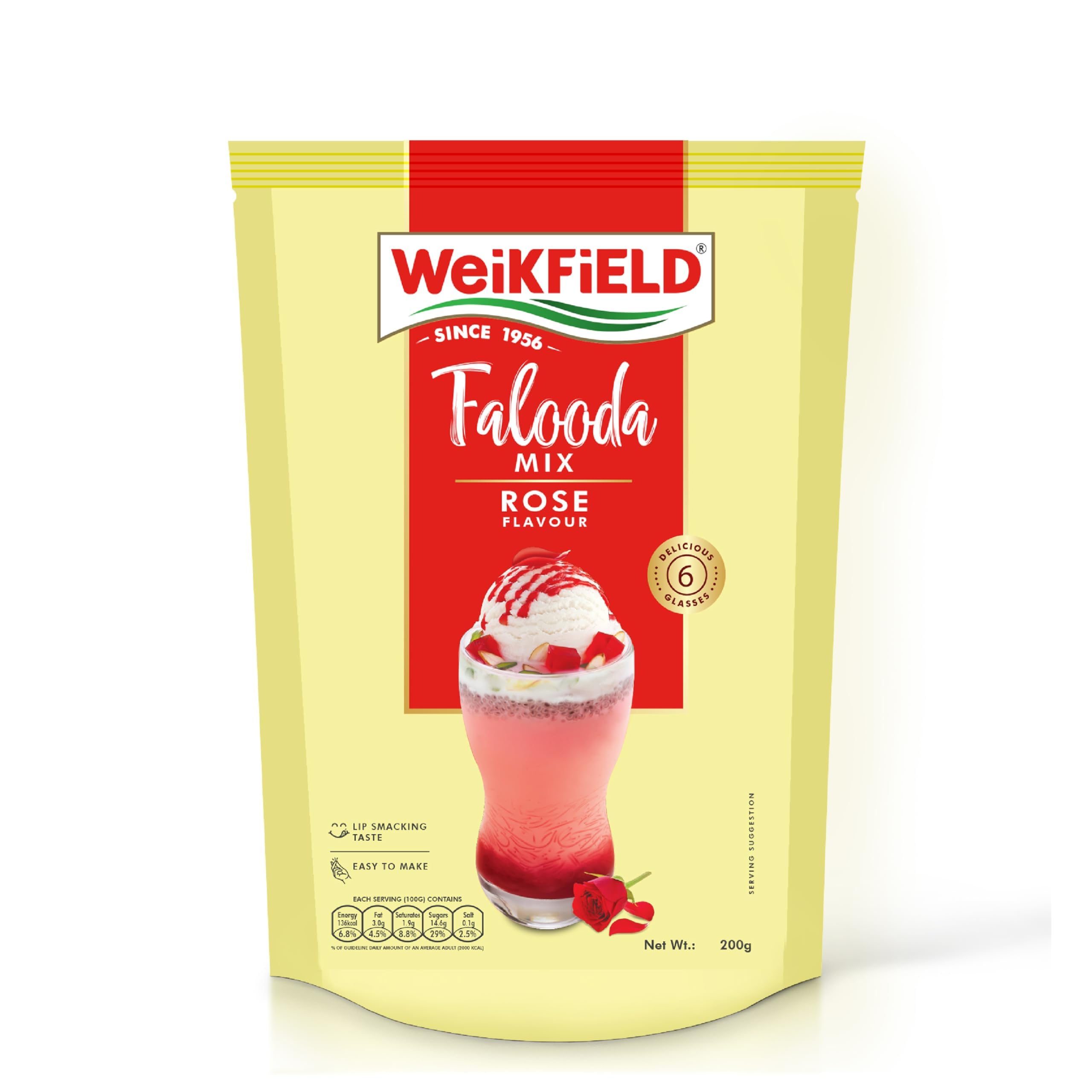 WEIKFIELD FALOODA MIX ROSE 200 GM